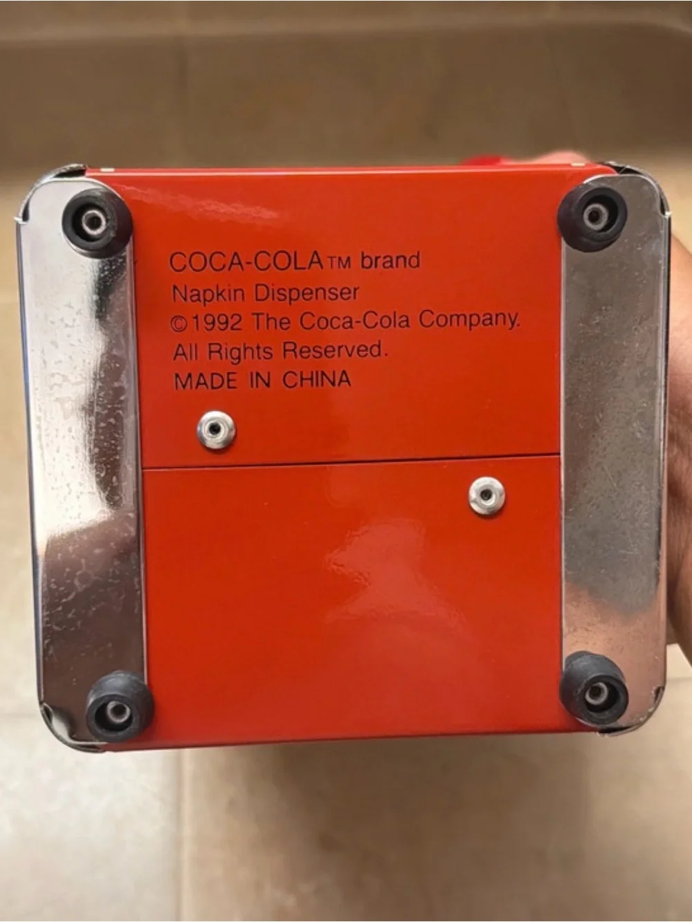 Retro-style Coca-Cola 1992 